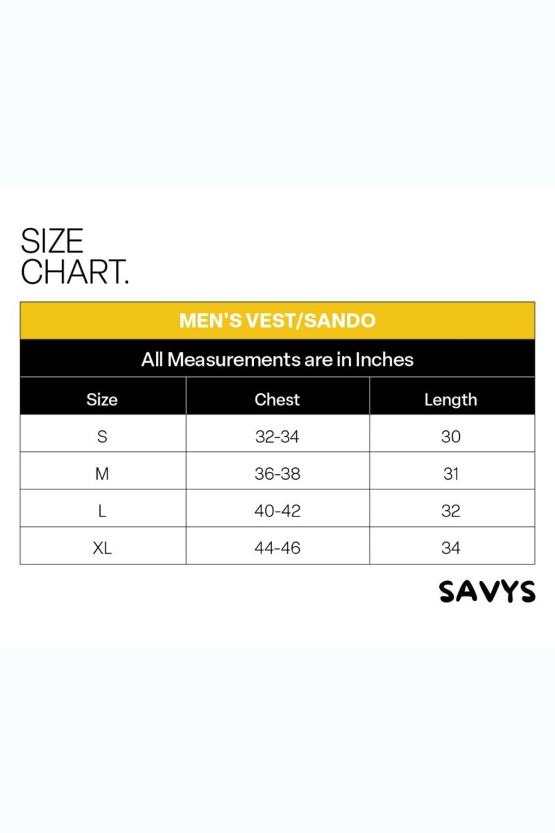 Uniwears Vest / Sando (Pack of 1) - Savys Retail -