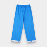 Women Cotton Sleepwear Set – Blue Blossom Stripe - Savys Retail - 