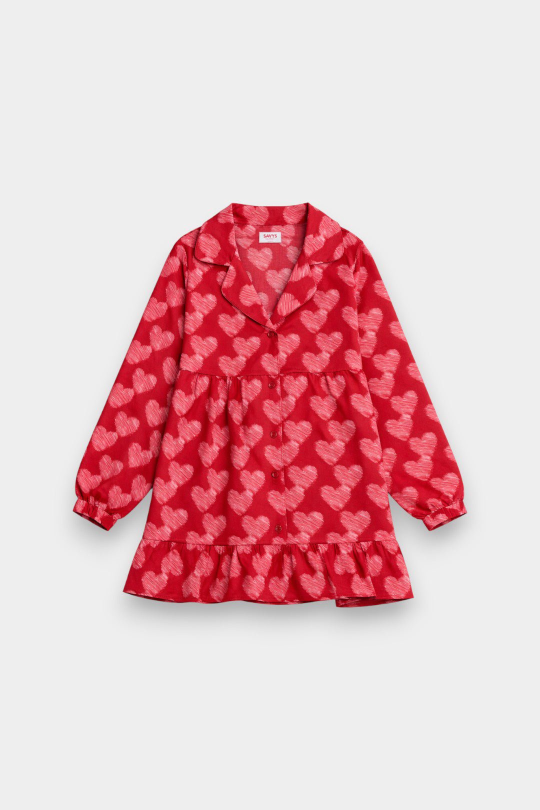Women Cotton Sleepwear Set – Crimson Love - Savys Retail - 
