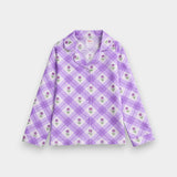 Women Cotton Sleepwear Set – Lavender Bloom - Savys Retail - 