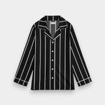 Women Cotton Sleepwear Set – Midnight Stripe - Savys Retail - 