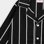 Women Cotton Sleepwear Set – Midnight Stripe - Savys Retail - 