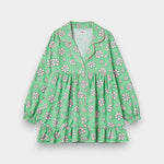 Women Cotton Sleepwear Set – Mint Blossom - Savys Retail - 