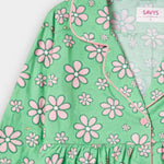 Women Cotton Sleepwear Set – Mint Blossom - Savys Retail - 