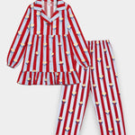 Women Cotton Sleepwear Set – Scarlet Blossom - Savys Retail - 