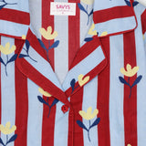Women Cotton Sleepwear Set – Scarlet Blossom - Savys Retail - 