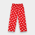 Women Cotton Sleepwear Set – Strawberry Bunny Red - Savys Retail - 