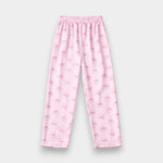 Women Silky Sleepwear Set – Blush Petal Stripe - Savys Retail - 
