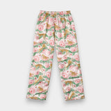 Women Silky Sleepwear Set – Leopard Garden - Savys Retail - 